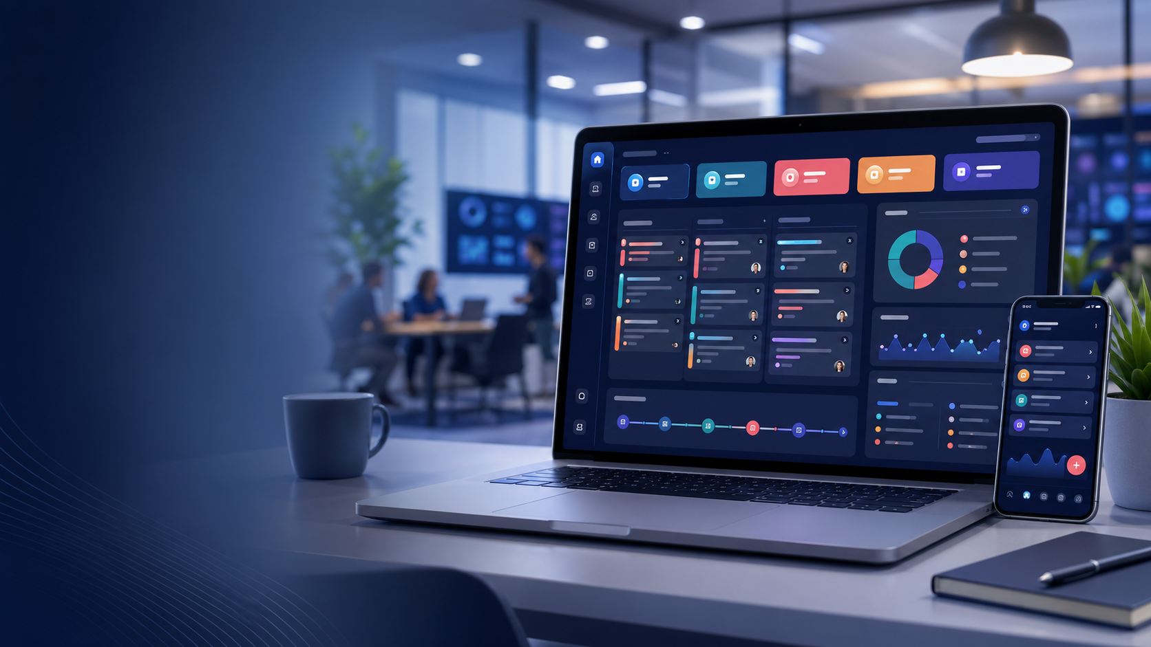 Ticket Management Application interface preview